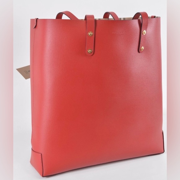 Lg Tote Grainy Lth Haymarket Check - Picture 4 of 13